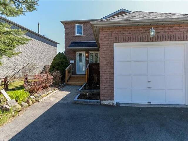 26 WALLACE Drive Barrie Ontario, L4N 7E2