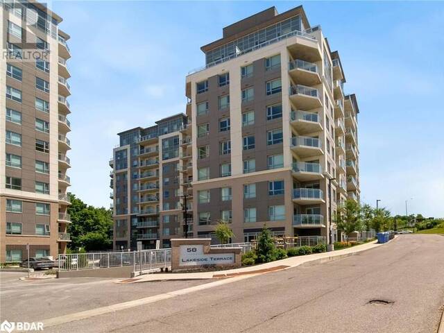 58 LAKESIDE Terrace Unit# 702 Barrie Ontario, L4M 7B9