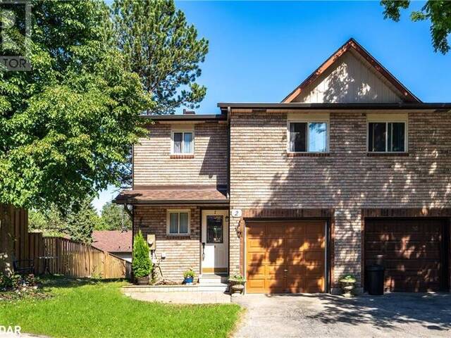 2 SAWMILL Road Unit# 36 Barrie Ontario, L4N 6X3