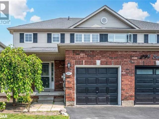 297 ESTHER Drive Barrie Ontario, L4N 0G2