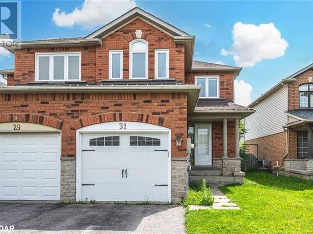 31 BASSWOOD Drive Barrie Ontario, L4N 9P2