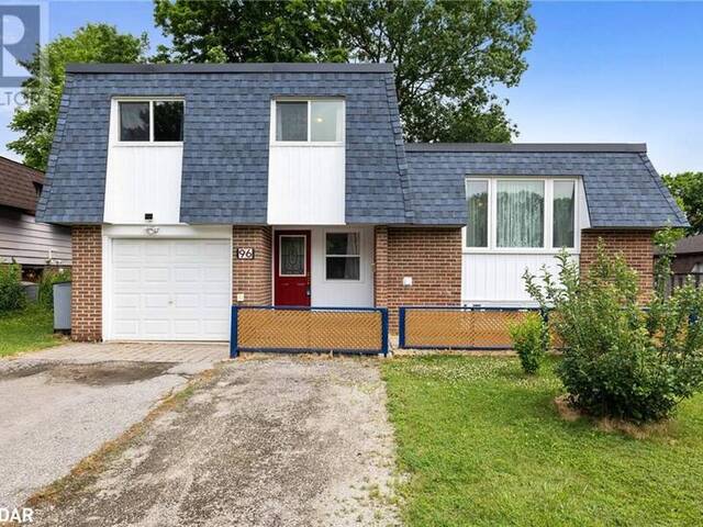 96 SPRINGDALE Drive Barrie Ontario, L4M 5B4