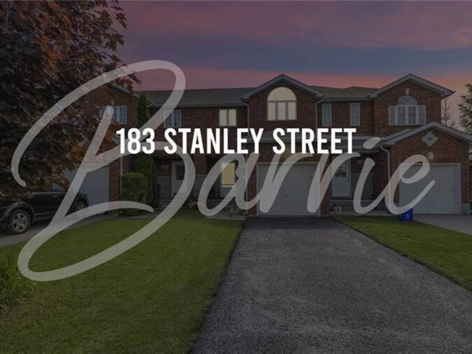 183 STANLEY Street, Barrie, Ontario L4M 6X9