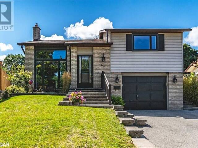 21 DORIS Drive Barrie Ontario, L4N 5W2