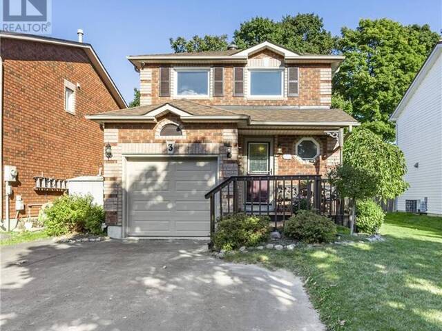 3 WESSENGER Drive Barrie Ontario, L4N 8R8