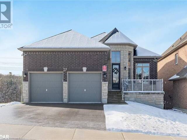 27 MUIRFIELD Drive Barrie Ontario, L4N 5S4