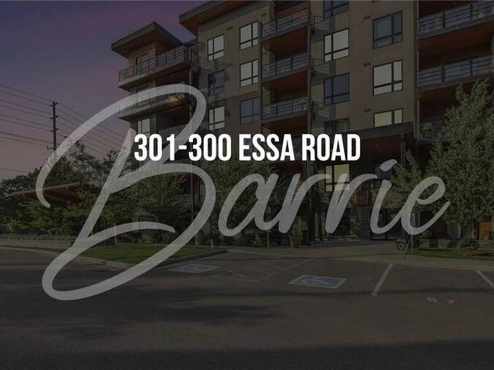 300 ESSA ROAD Route Unit# 301, Barrie, Ontario L9J 0B9