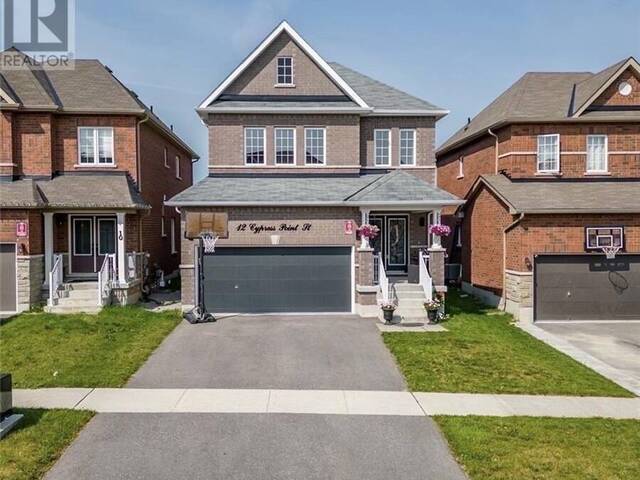 12 CYPRESS Point Barrie Ontario, L4N 6J9