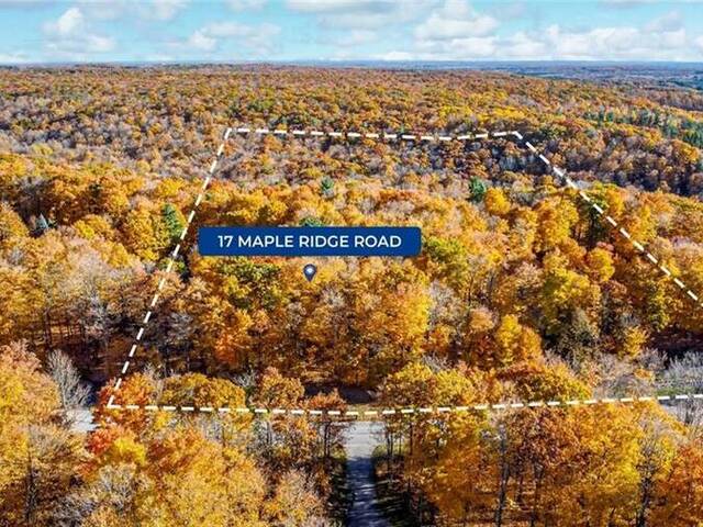 17 MAPLE RIDGE RD Oro-Medonte Ontario, L0L 2L0 - Vacant Land For Sale