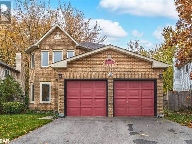 103 BROWNING Trail Barrie Ontario, L4N 6R2