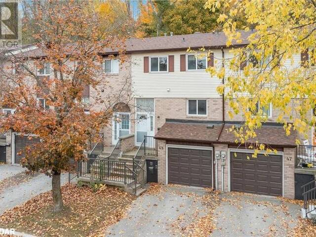 72 ADELAIDE Street Unit# 48 Barrie Ontario, L4N 3T5