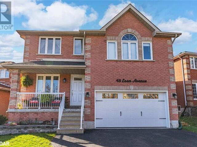 48 LOON Avenue Barrie Ontario, L4N 8W6