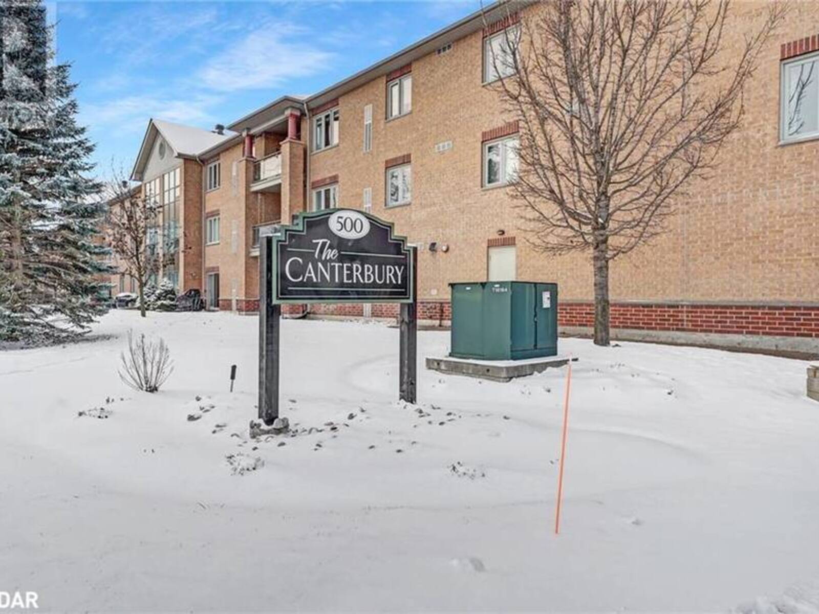 500 MAPLEVIEW Drive W Unit# 109, Barrie, Ontario L4N 6C3