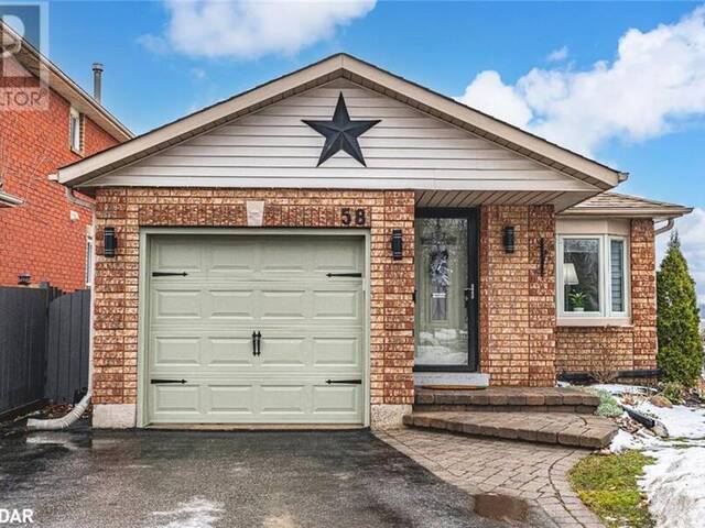 58 LAIDLAW Drive Barrie Ontario, L4N 7W2