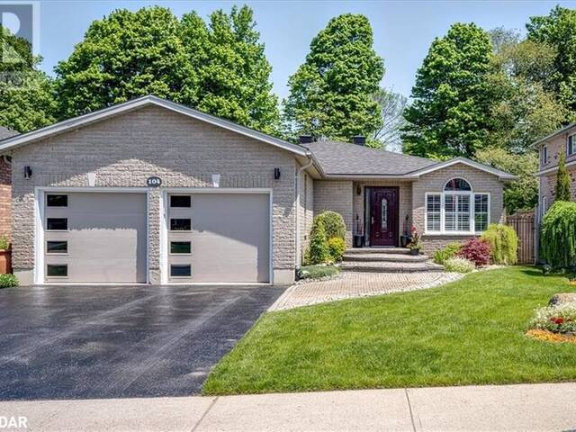 104 CROMPTON Drive Barrie Ontario, L4M 6P1