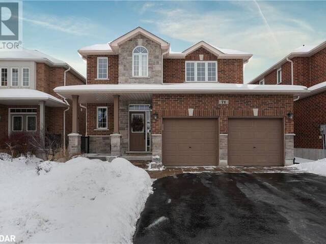 71 GRAIHAWK Drive Barrie Ontario, L4N 6G7