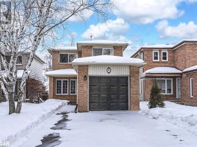 75 GARDEN Drive Barrie Ontario, L4N 5T9