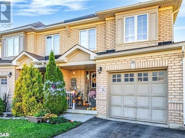 28 LANCASTER Court Barrie Ontario, L4M 0G1