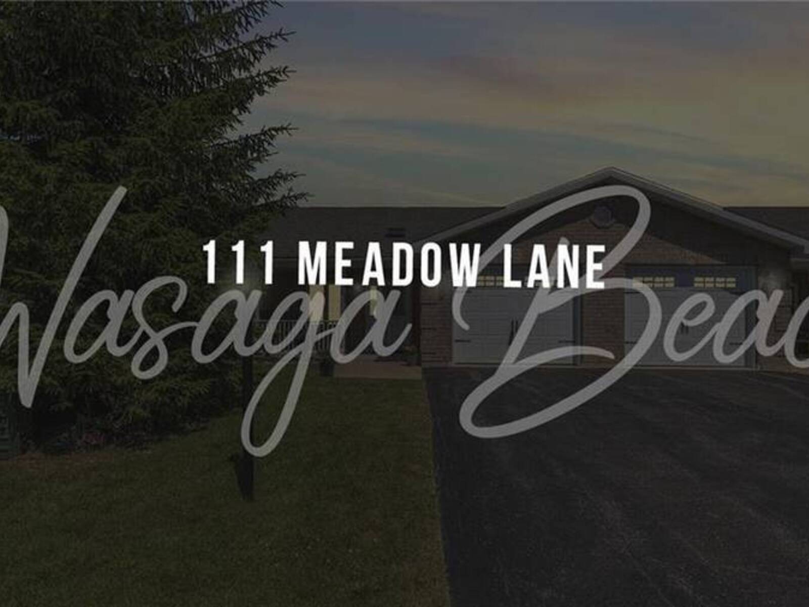 111 MEADOW Lane, Wasaga Beach, Ontario L9Z 0A4