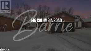 146 COLUMBIA Road | Barrie Ontario | Slide Image One