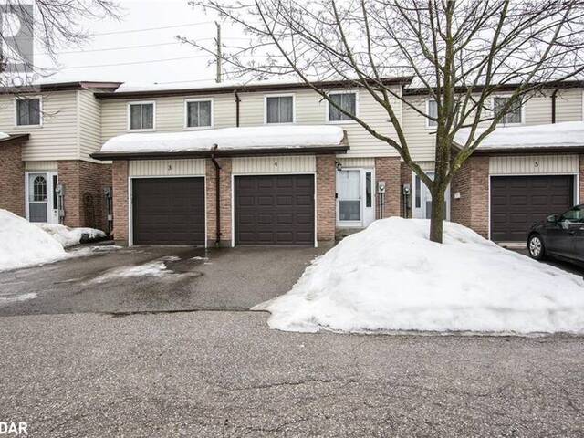 261 ROSE Street Unit# 4 Barrie Ontario, L4M 2V3 - 3 Bedrooms Condo For Sale