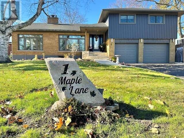 1 MAPLE Lane Tillsonburg Ontario, N4G 2Y5