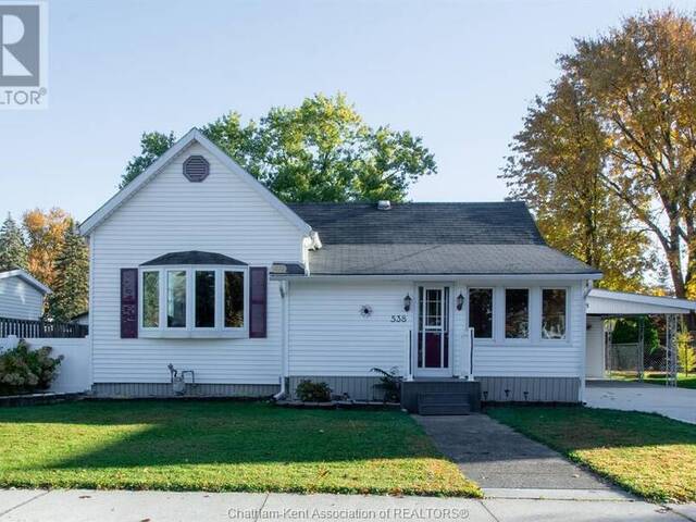 538 Duncan STREET Wallaceburg Ontario, N8A 4E8