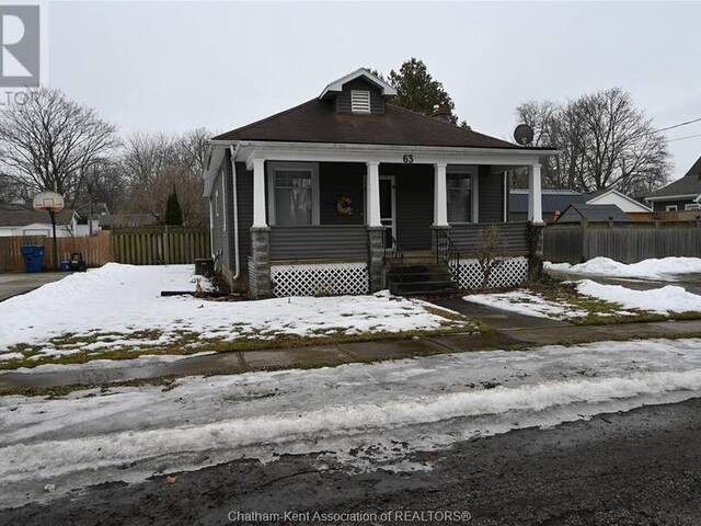 63 Ebenezer STREET East Chatham-Kent Ontario, N0P 2C0 - 2 Bedrooms Home For Sale