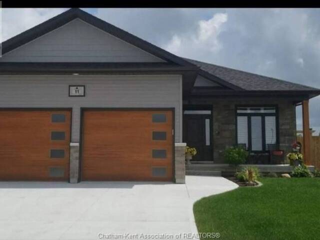 11 EVENING DRIVE Chatham Ontario, N7L 0B6 - 3 Bedrooms Home For Sale