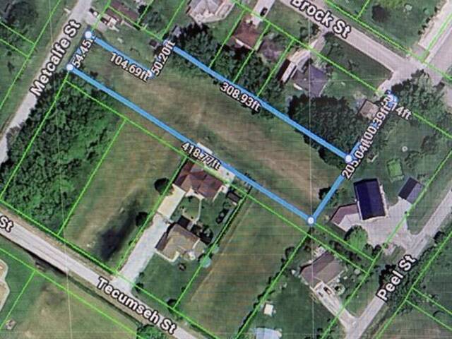 lot 6,7,8,9 Metcalfe STREET Chatham-Kent Ontario, N0P 1A0 - Vacant Land For Sale