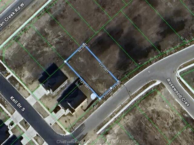 11 Rosewood CRESCENT Chatham Ontario, N7M 0V4 - Vacant Land For Sale