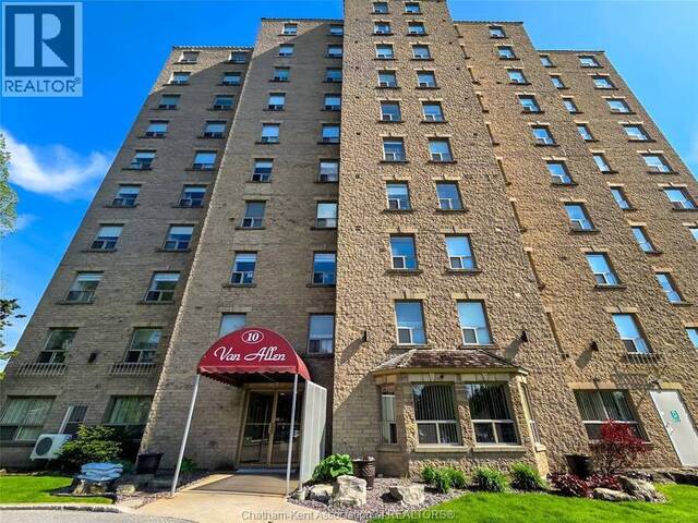 10 VAN ALLEN AVENUE Chatham Ontario, N7L 5K1 - 2 Bedrooms Waterfront Condo For Sale