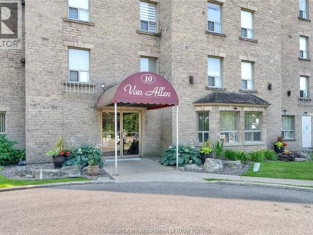 10 Van Allen AVENUE Unit# 1001 Chatham Ontario, N7L 5K1 - 2 Bedrooms Waterfront Condo For Sale