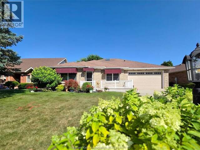 93 GREGORY DRIVE Chatham Ontario, N7L 0C9 - 4 Bedrooms Home For Sale