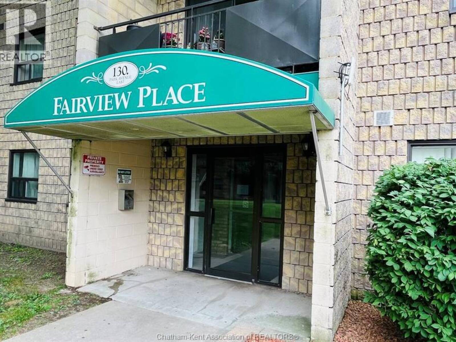 130 PARK AVENUE East Unit# 406, Chatham, Ontario N7M 3V6