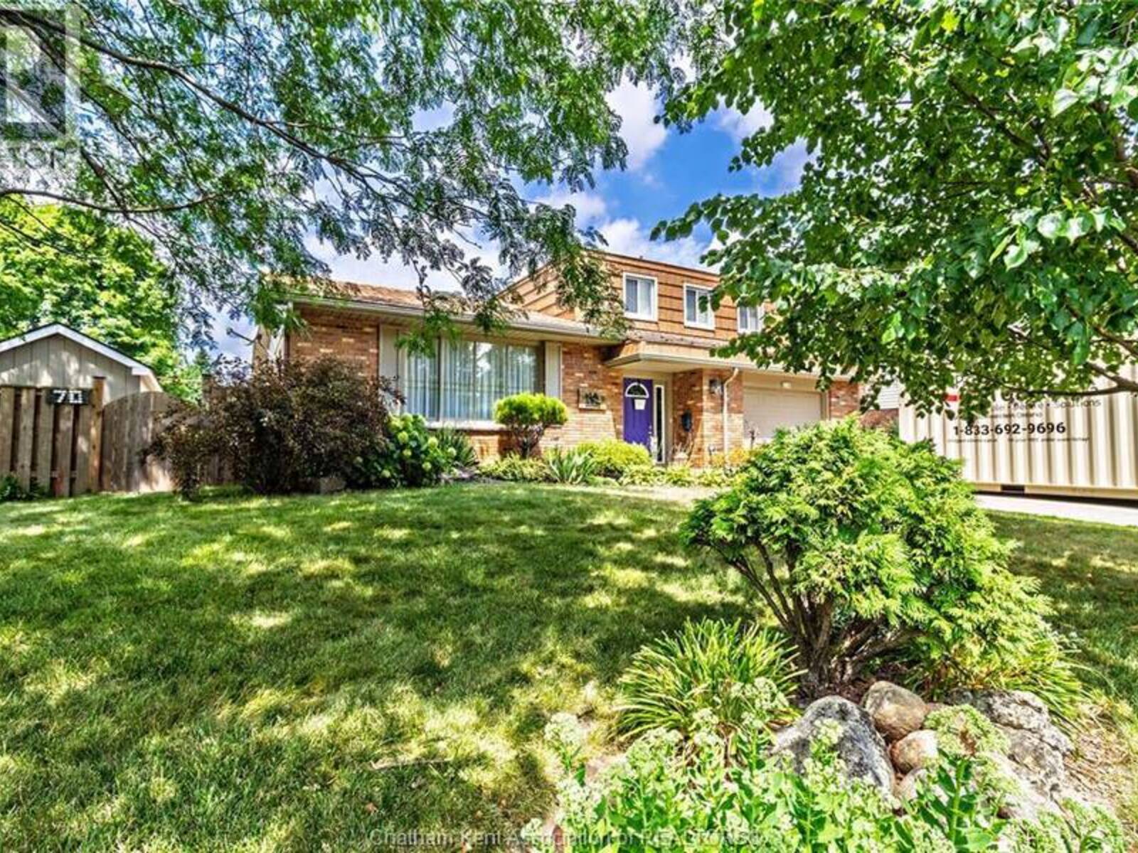 70 SIOUX DRIVE, Chatham, Ontario N7M 5S5