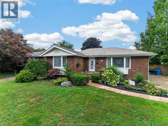 165 LANCEFIELD PLACE Chatham Ontario, N7L 2M5 - 3 Bedrooms Home For Sale