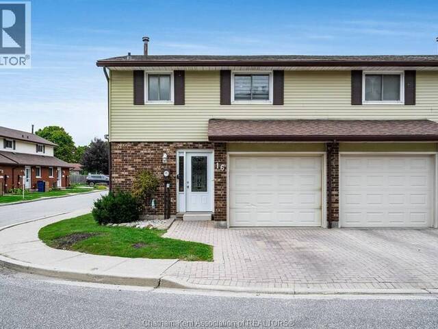 393 Baldoon ROAD Unit# 16 Chatham Ontario, N7L 4P3 - 3 Bedrooms Condo For Sale