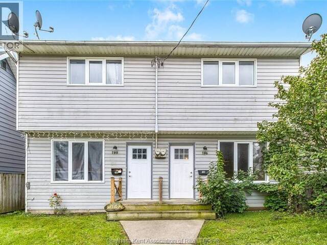 196/198 PARK STREET Chatham Ontario, N7M 3R9 - Multi-family Home For Sale