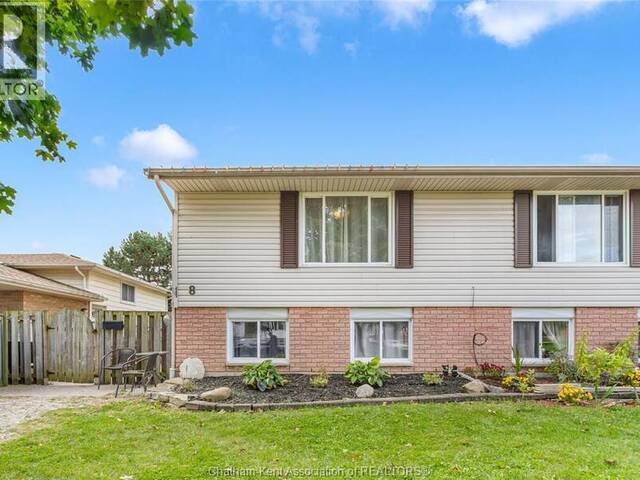 8 TIMOTHY CRESCENT Chatham Ontario, N7L 4Z1 - 3 Bedrooms Home For Sale