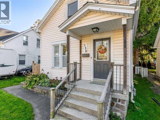 198 Raleigh STREET Chatham Ontario, N7M 2N7 - 2 Bedrooms Home For Sale