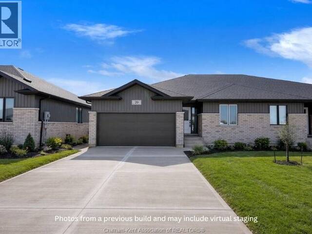 32 Cornerstone PLACE Chatham Ontario, N7M 0V8 - 2 Bedrooms Home For Sale