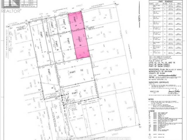 PARCEL 4 ANN STREET Bayham Ontario, N0J 1Z0 - Vacant Land For Sale