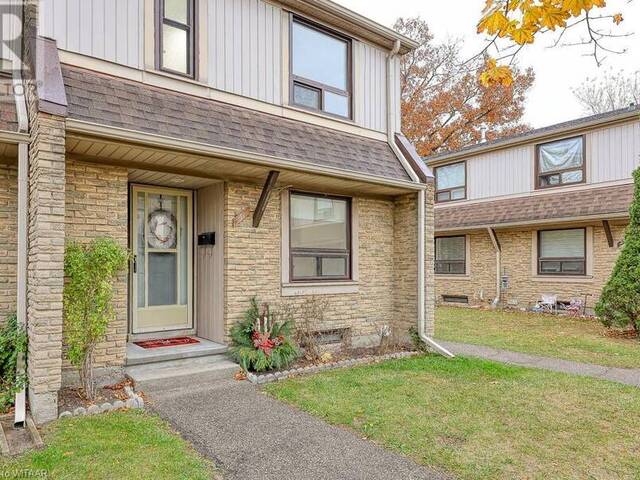 280 THALER Avenue Unit# 31 Kitchener Ontario, N2A 1R6