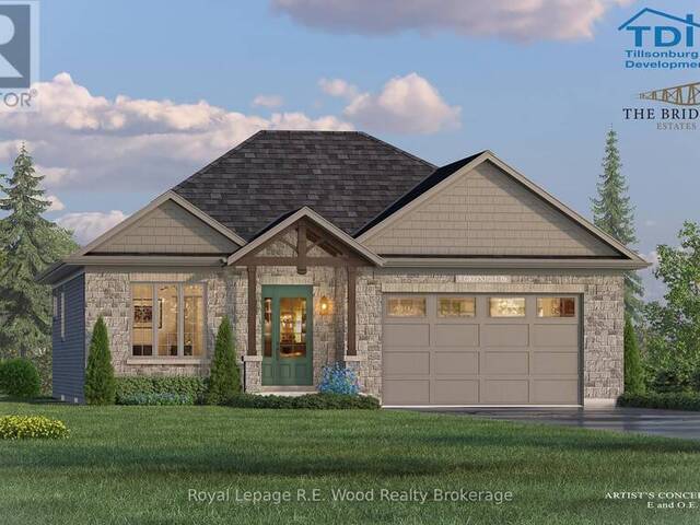 39 (LOT 4) GREENHILL DRIVE Tillsonburg Ontario, N4G 0L4 - 2 Bedrooms Home For Sale
