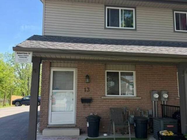 13 - 900 JAMES STREET Woodstock Ontario, N4S 1S4 - 2 Bedrooms Condo For Sale