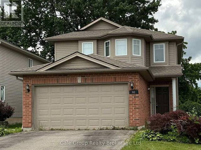 61 KERR CRESCENT Ingersoll Ontario, N5C 4H1 - 3 Bedrooms Home For Sale