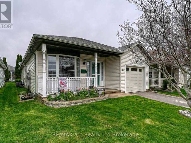 23 BRASHER DRIVE Tillsonburg Ontario, N4G 5T2 - 2 Bedrooms Home For Sale