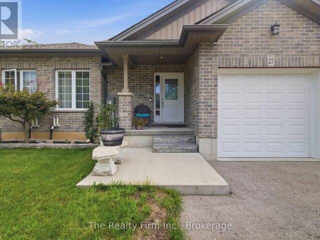 27 CRONYN STREET Woodstock Ontario, N4S 3T4 - 3 Bedrooms Home For Sale