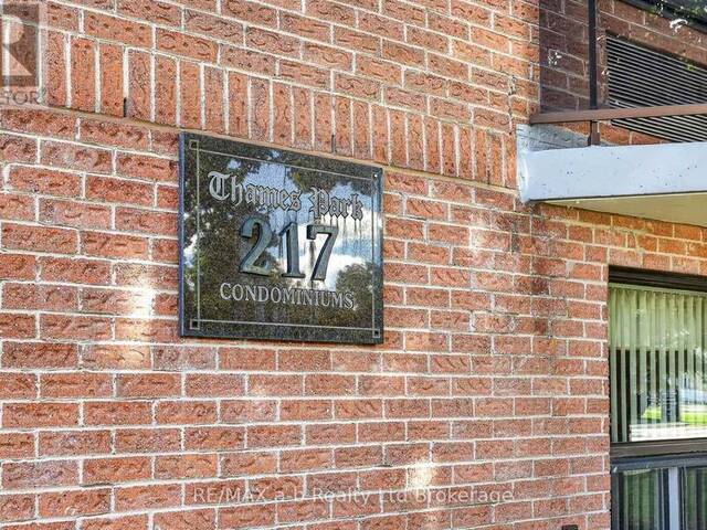 406 - 217 THAMES STREET S Ingersoll Ontario, N5C 2T6 - 1 Bedroom Condo For Sale